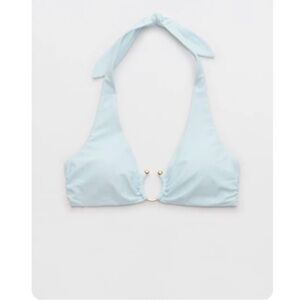 Aerie Light Blue Bikini Top